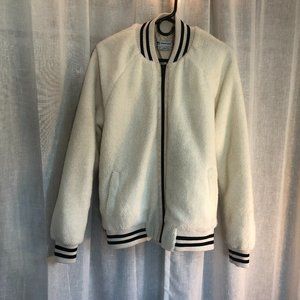 White Teddy Bomber Jacket - Standard Issue